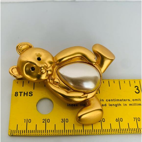 Vintage Teddy Bear Brooch - Picture 7 of 8
